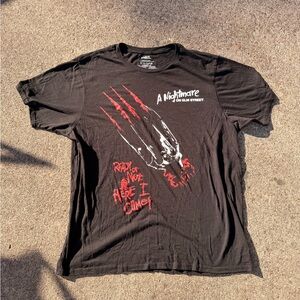 A Nightmare on Elm Street Black T-Shirt